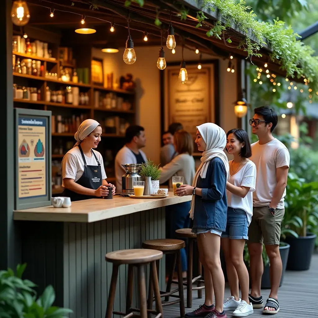 Modern office workspace